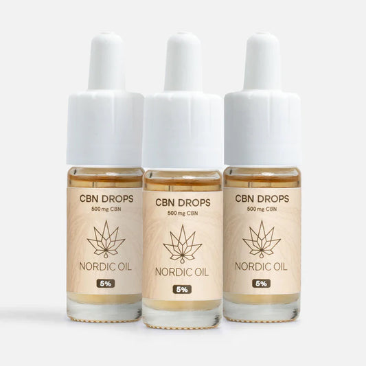 3 x CBN Olie (5%) (Køb 3 betal for 2)
