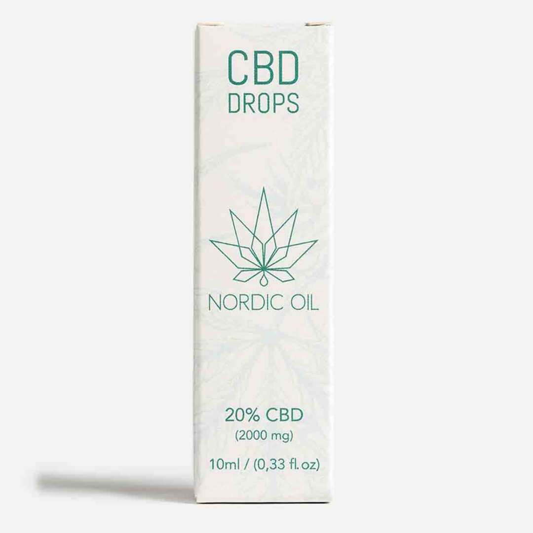 CBD dråber 2000mg (Cannabidiol) (20%)