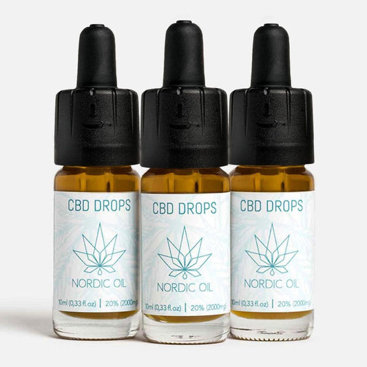 3 x 20% CBD olie (Køb 3 betal for 2)