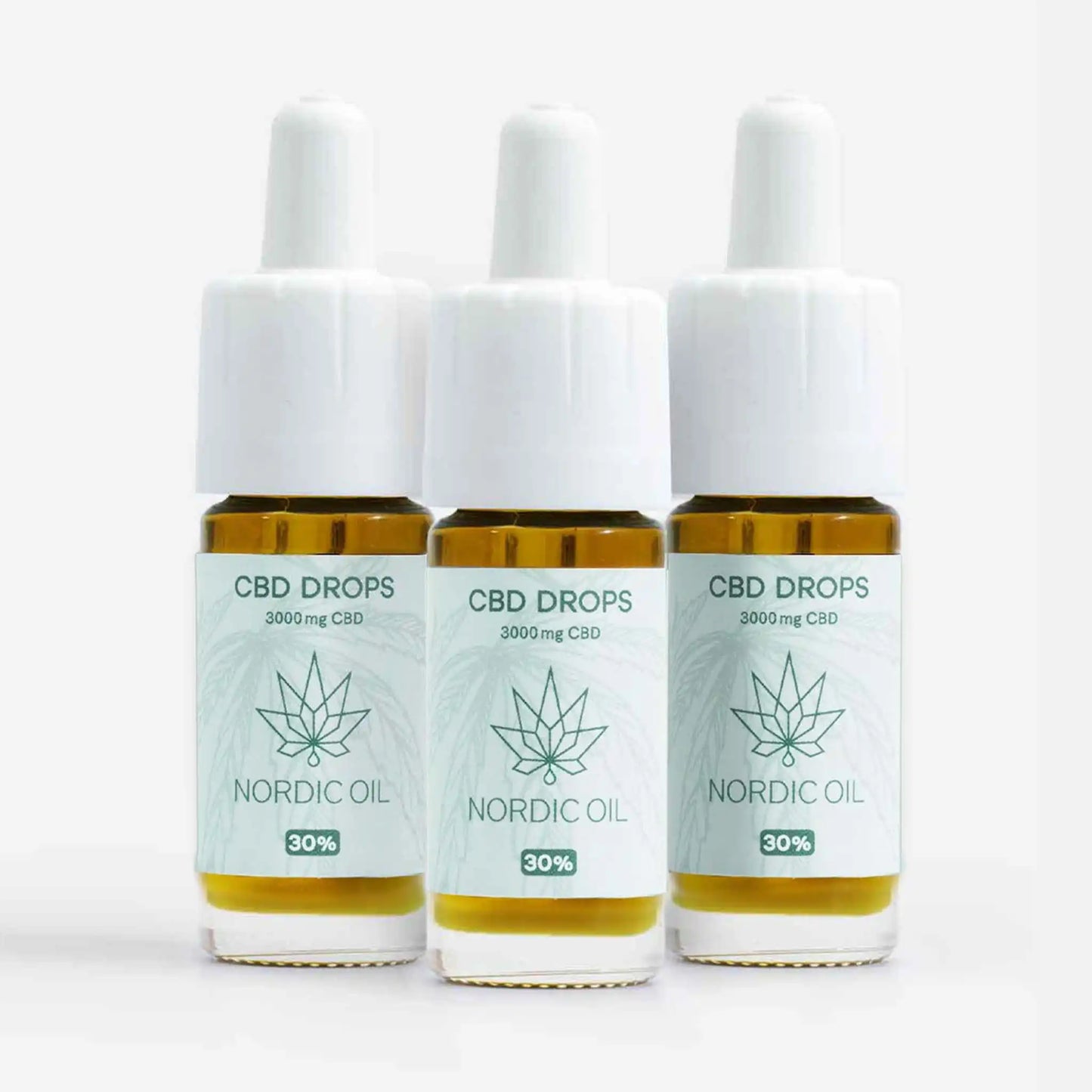 3 x 30% CBD olie PLUS (Køb 3 betal for 2)