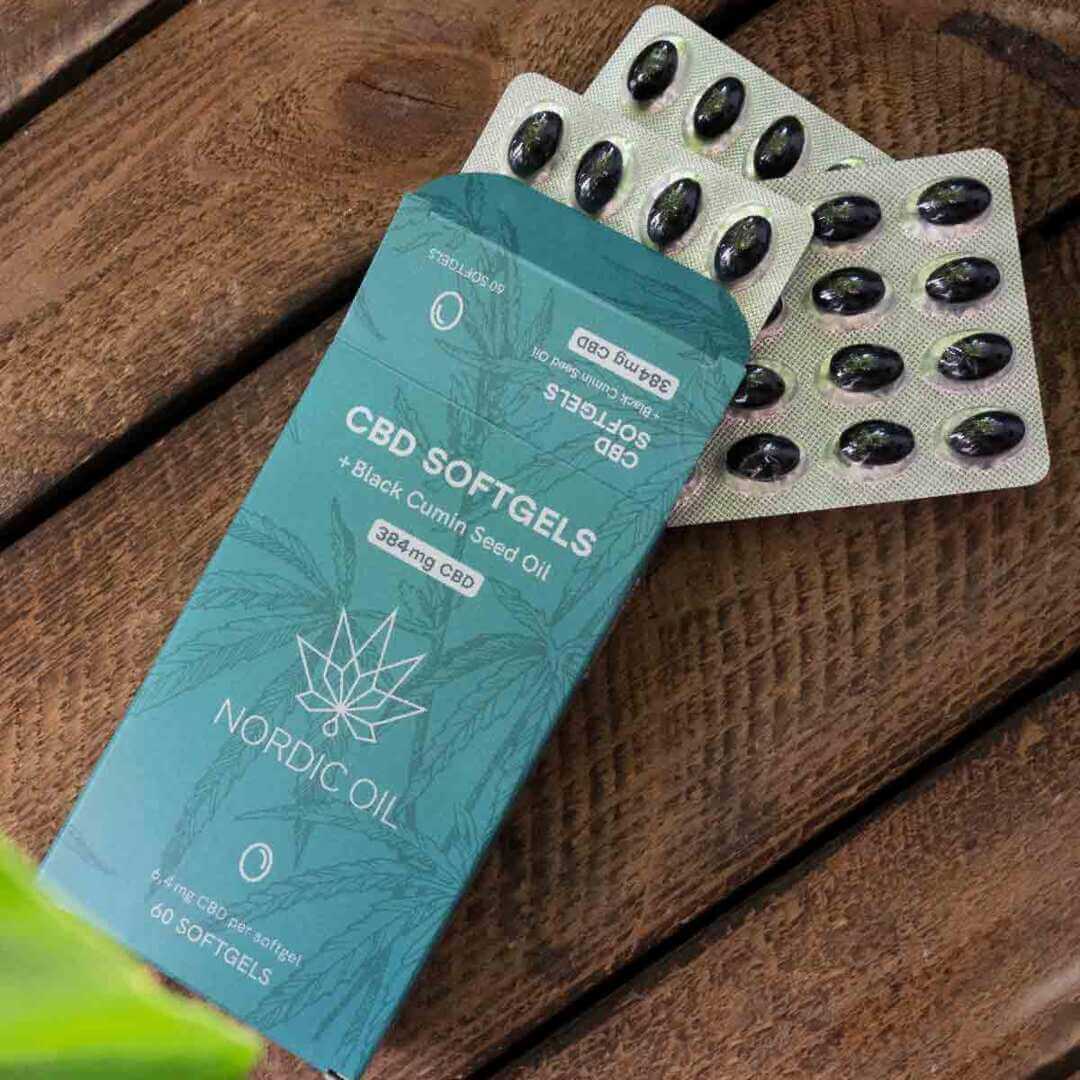 CBD Kapsler (384mg CBD)