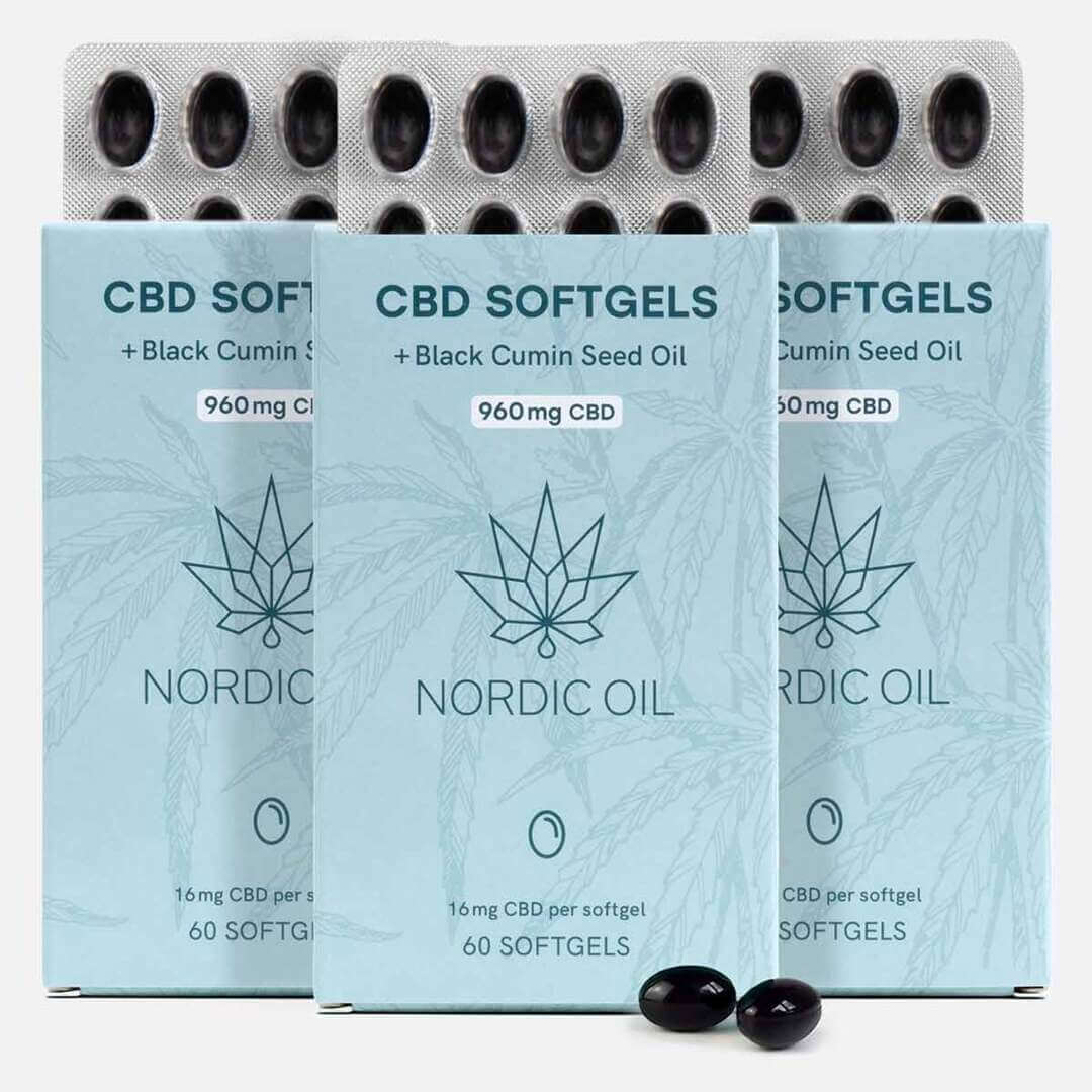 3 x CBD Kapsler (960mg CBD)