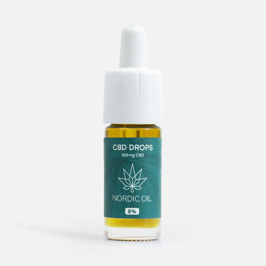 CBD olie 500mg PLUS (5%)